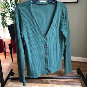 Reformation cardigan with buttons